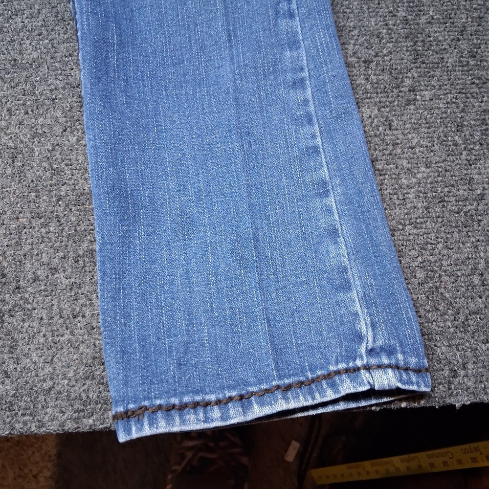 True Religion Jeans Billy Support Blue Womens Size 29 Straight Leg - Picture 3 of 15
